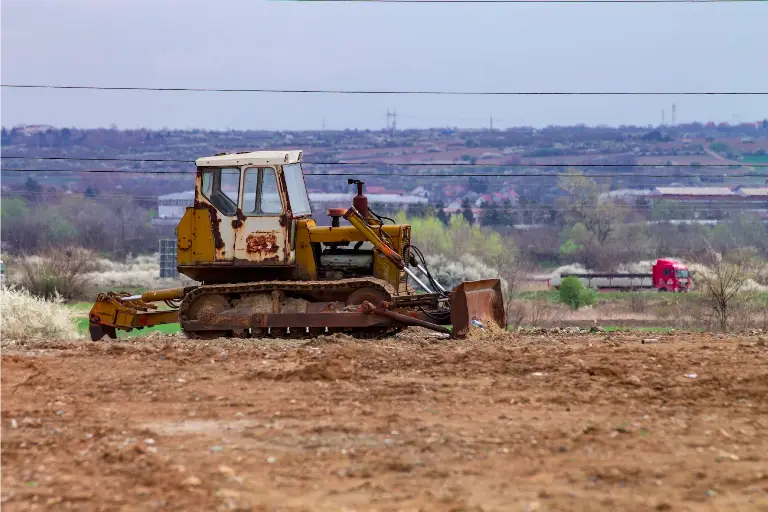 Pembongkaran dan Persiapan Tanah